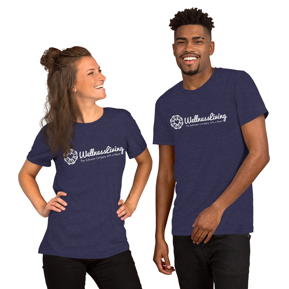 Wellness Living Slogan-Short-Sleeve Unisex T-Shirt