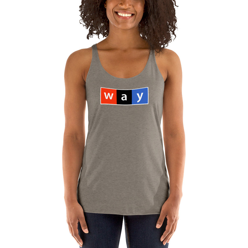 WAY PR Women's Racerback Tank