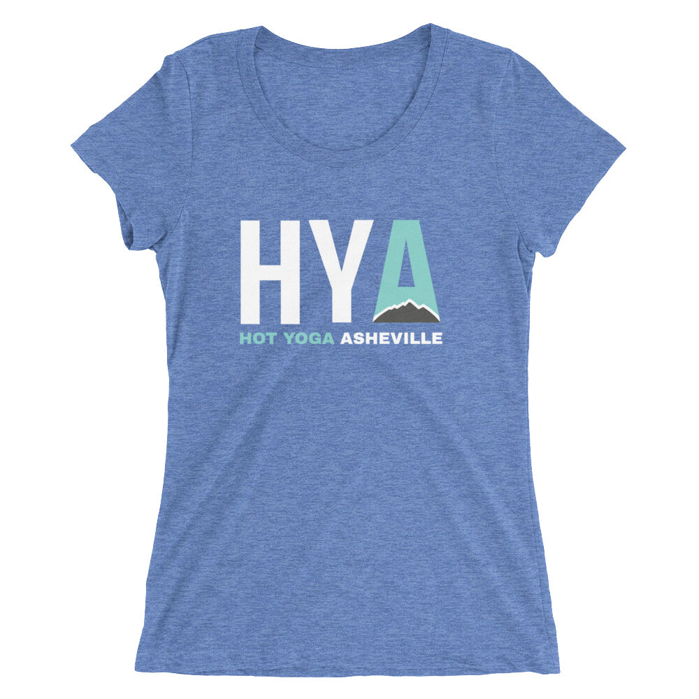 Hot Yoga Asheville-Ladies' short sleeve t-shirt