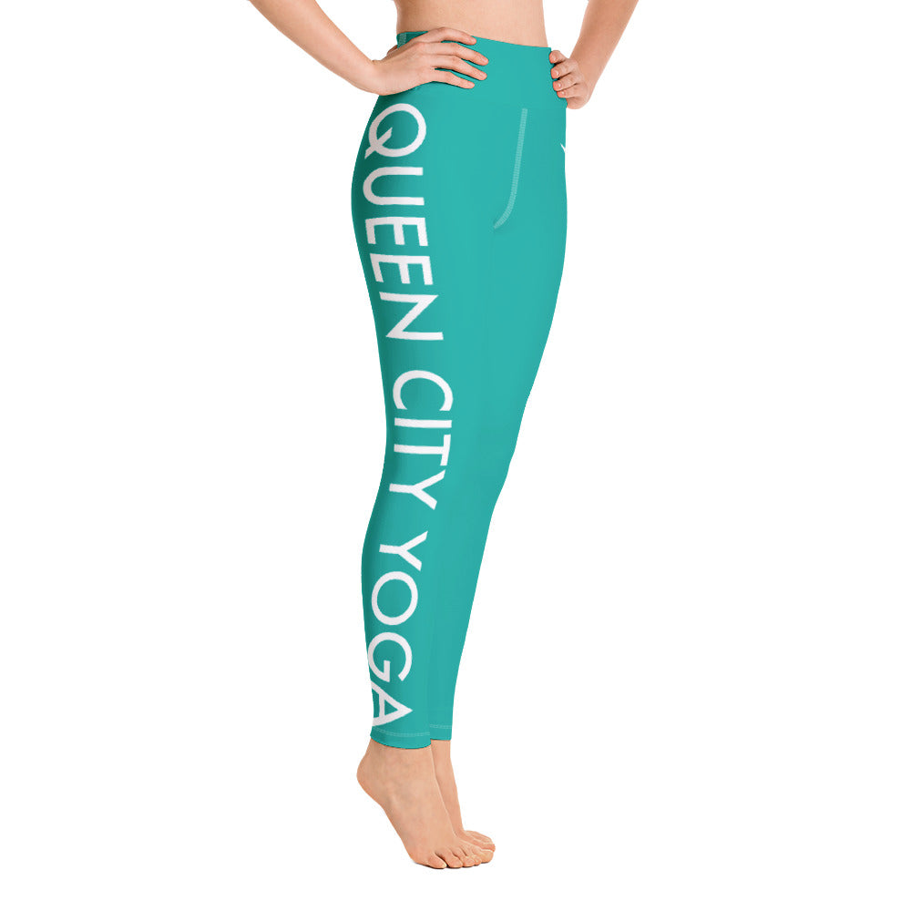 Queen City Yoga - Leggings 1 DTL1 Tur