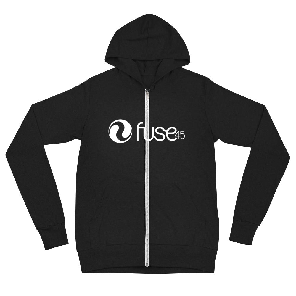 Fuse45-Unisex zip hoodie