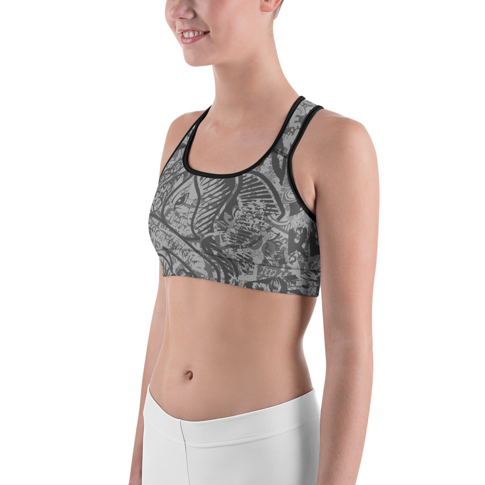 WAY decay Sports bra GRY1