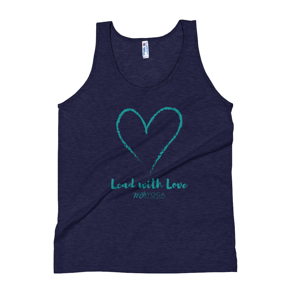 M3Yoga-Lead With Love Unisex Tank Top