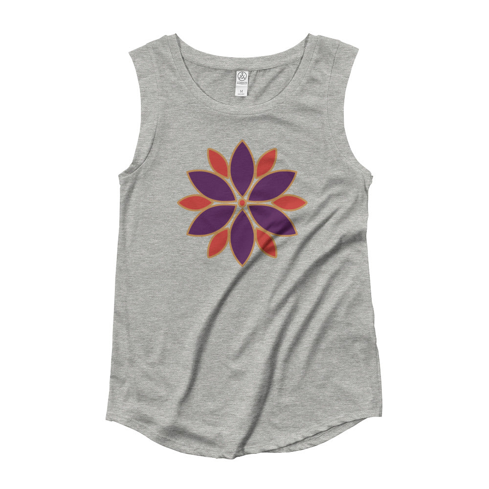 Hot Yoga Pasadena-Ladies’ Cap Sleeve T-Shirt