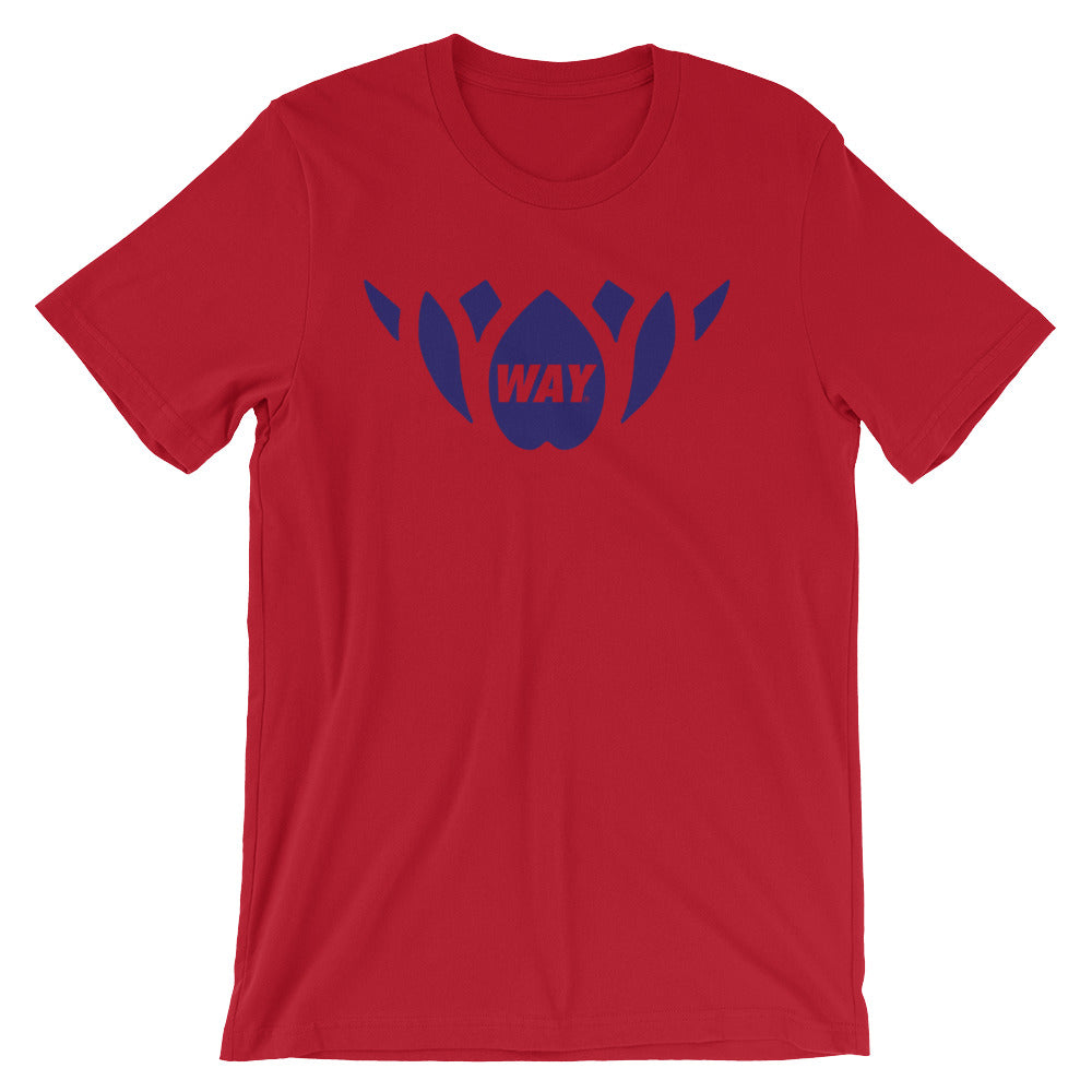 Red + Blue Lotus Team Tee