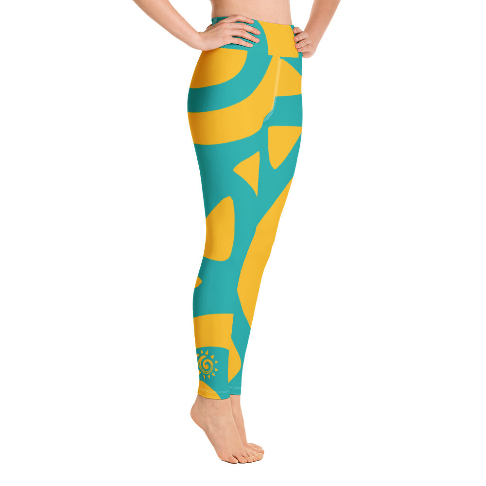 Hot Yoga On The Island-BS1 Leggings