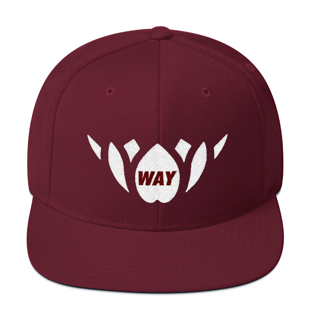 Crimson & White-Snapback Hat