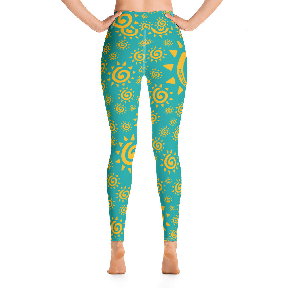 Hot Yoga On The Island-RS1 Leggings