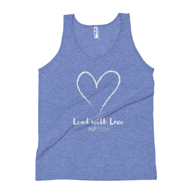 M3Yoga-Lead With Love Unisex Tank Top