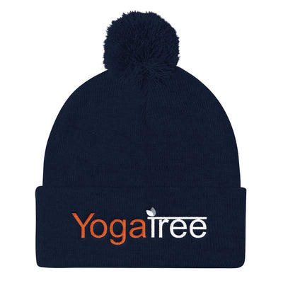 Yoga Tree-Pom Pom Knit Cap