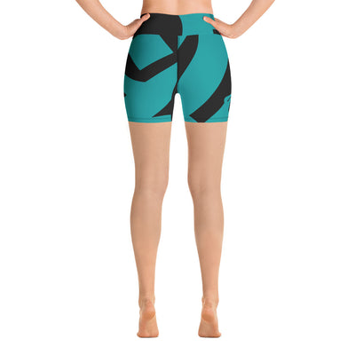 M3Yoga-Big Logo Yoga Shorts 2