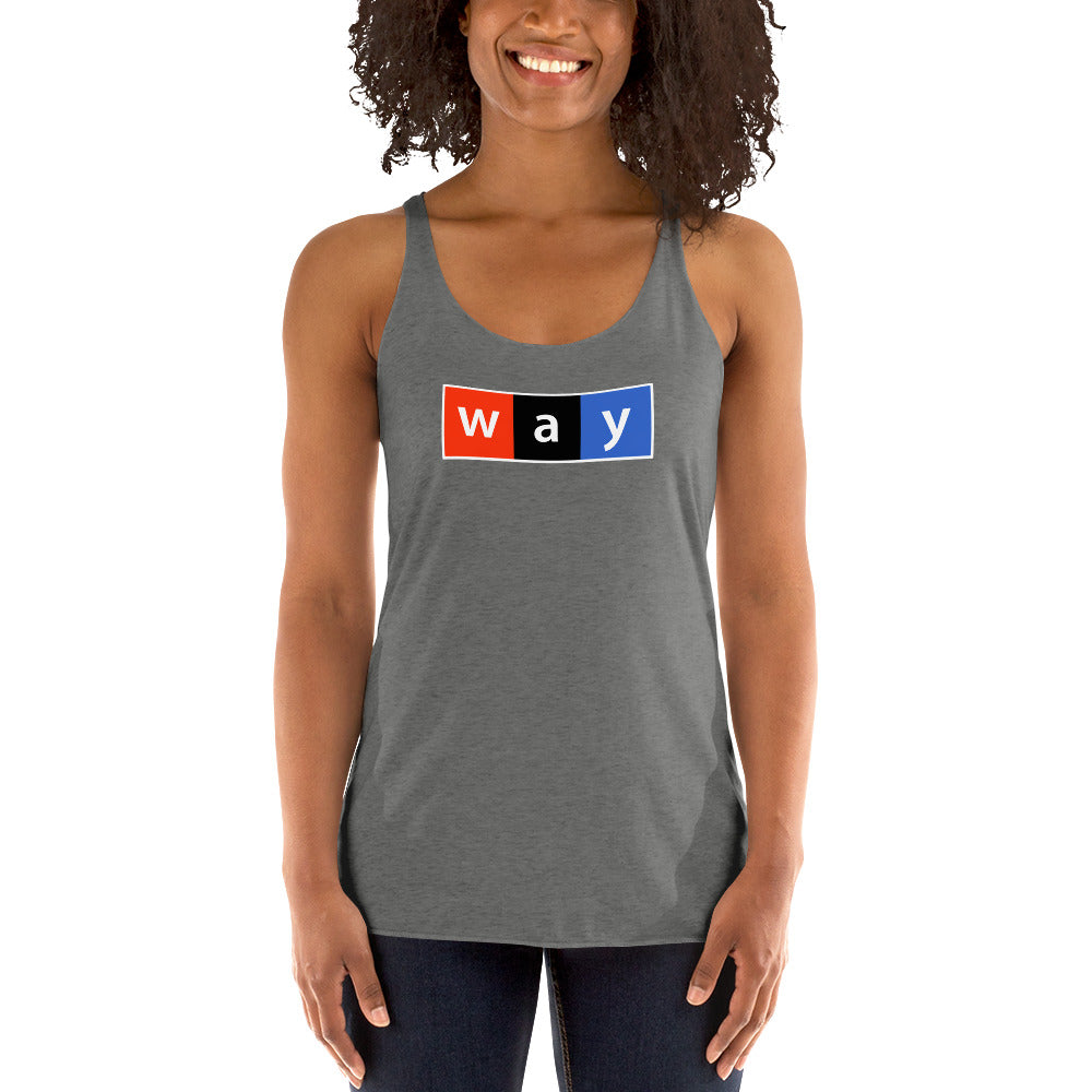 WAY PR Women's Racerback Tank