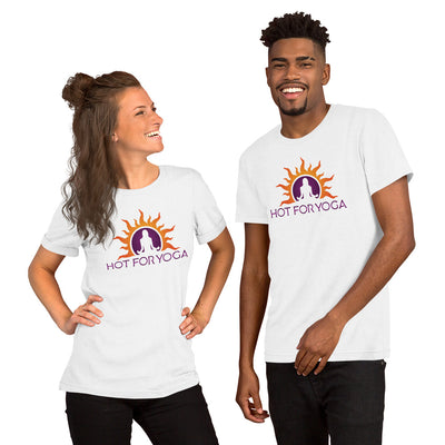 Hot For Yoga-Short-Sleeve Unisex T-Shirt