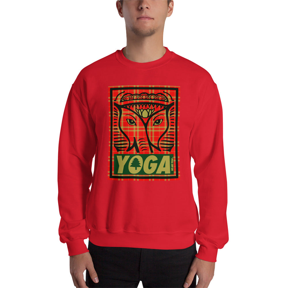 Holiday Plaid Men's Sweatshirt