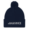 inBalance-Pom Pom Knit Cap