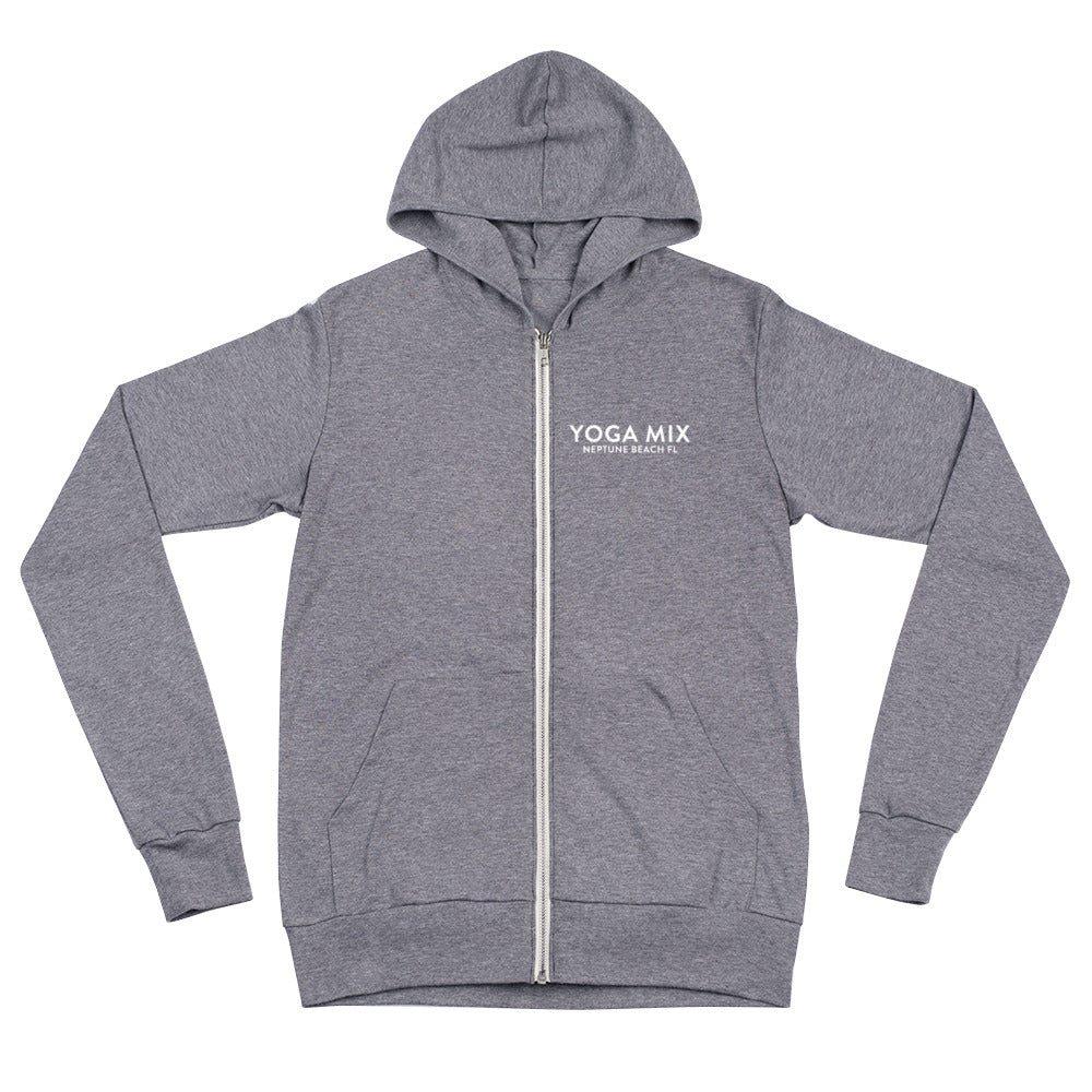 Yoga Mix-Unisex Lightweight Zip Hoodie