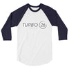 Turbo26-3/4 sleeve raglan shirt