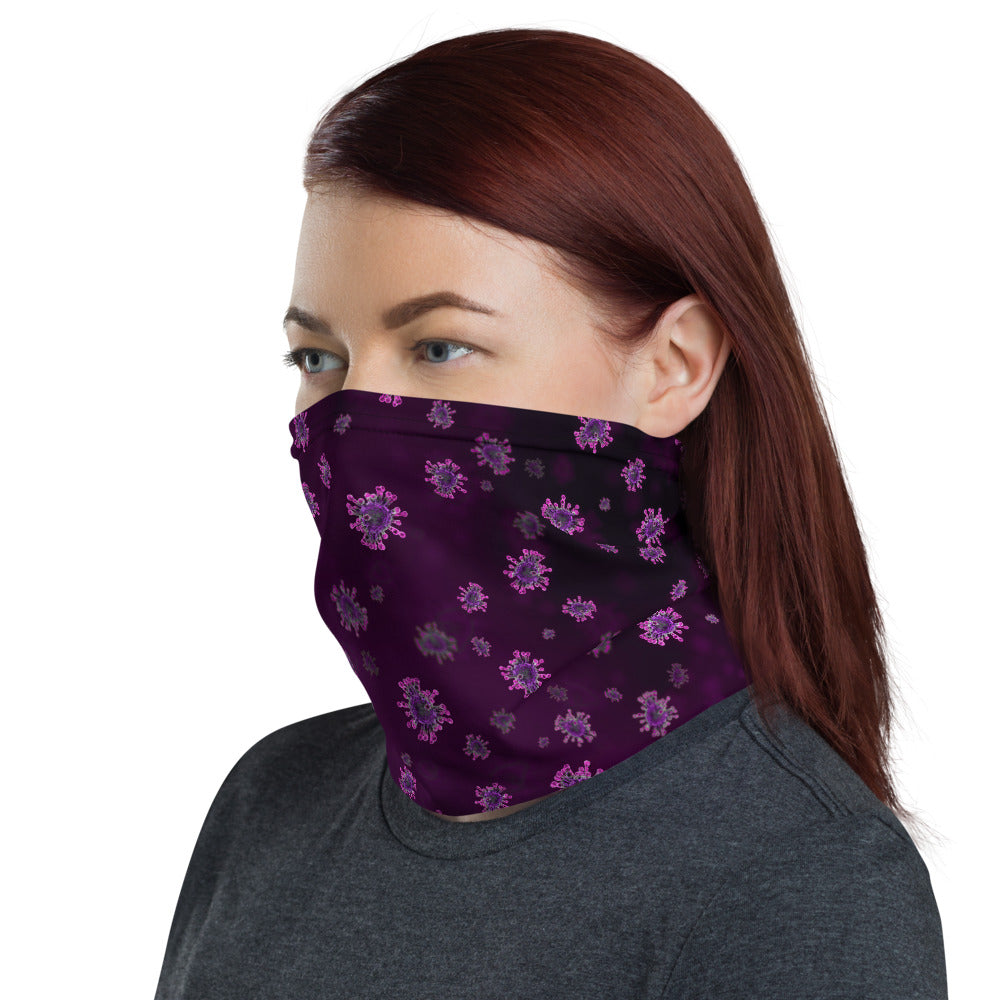 Covid Purple-Neck Gaiter