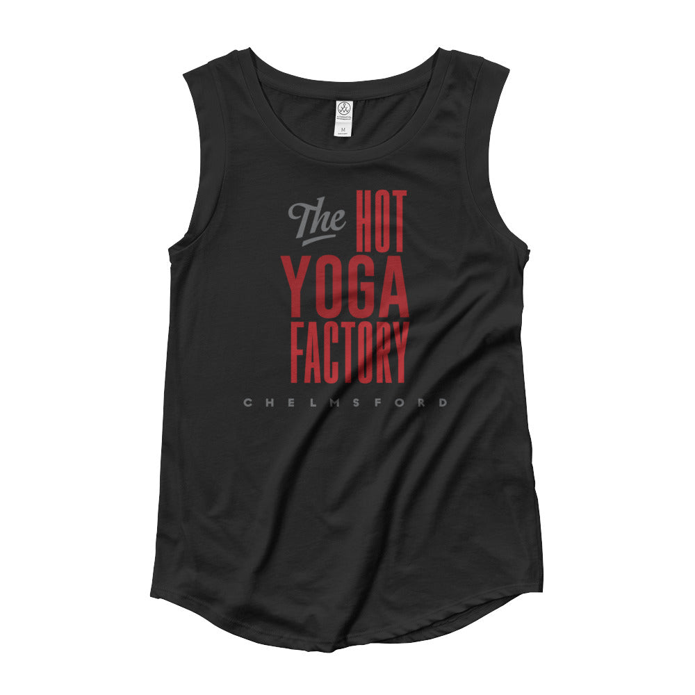 The Hot Yoga Factory Ladies’ Cap Sleeve T-Shirt
