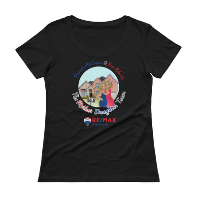 The Mother Daughter Team-Ladies' Scoopneck T-Shirt