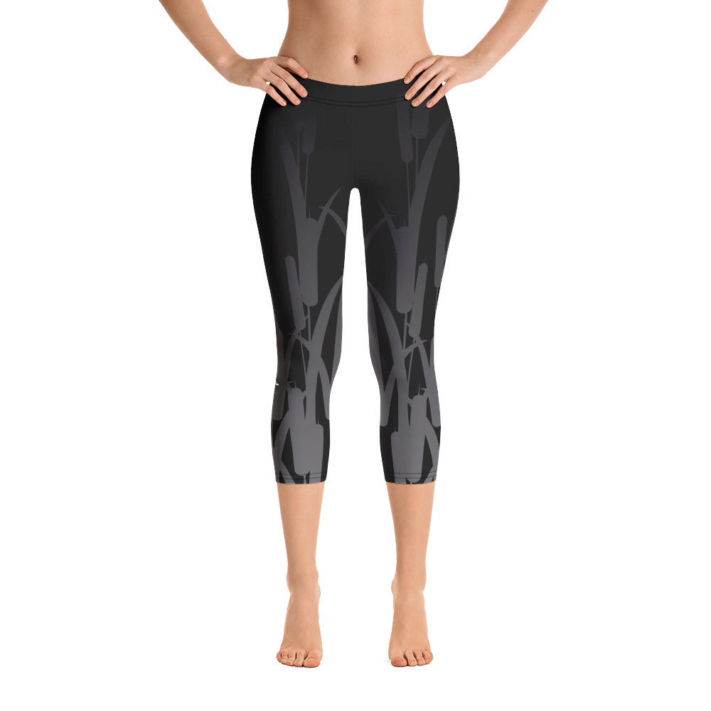 Meadows Hot Yoga-B&G Capri Leggings