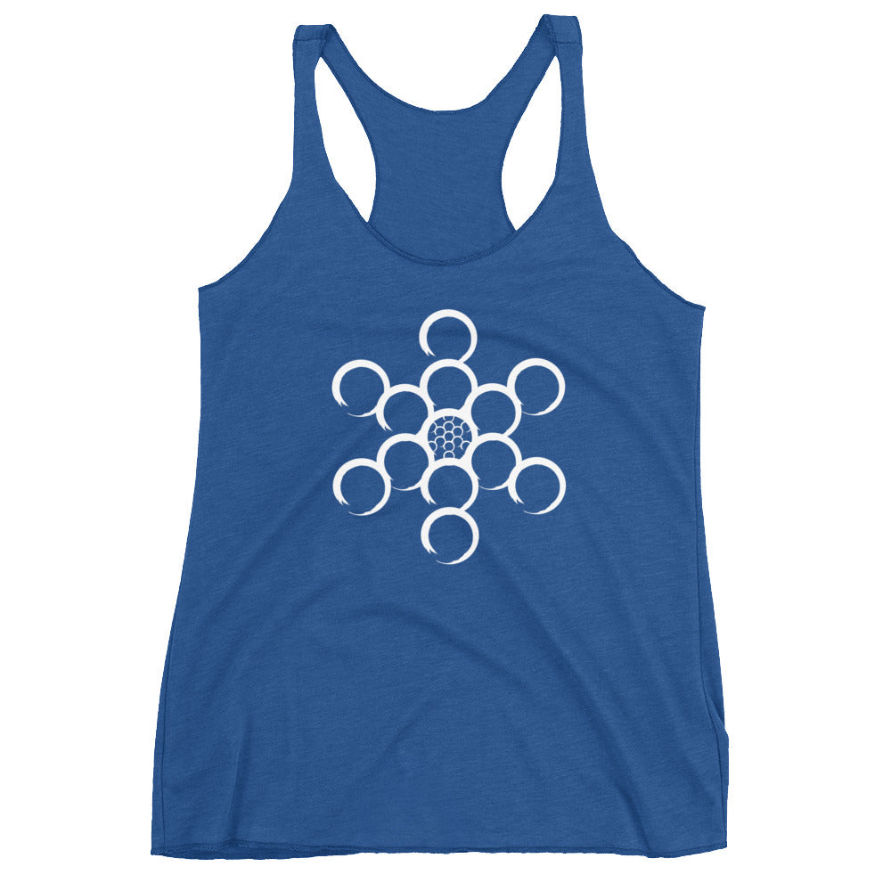 Yoga Golf Coach-Women's Racerback Tank