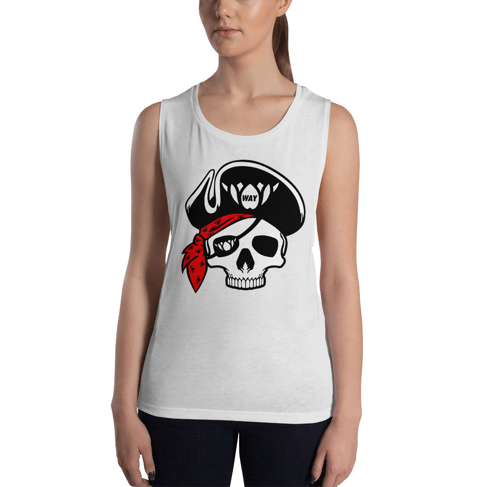 Pirate-Ladies’ Muscle Tank