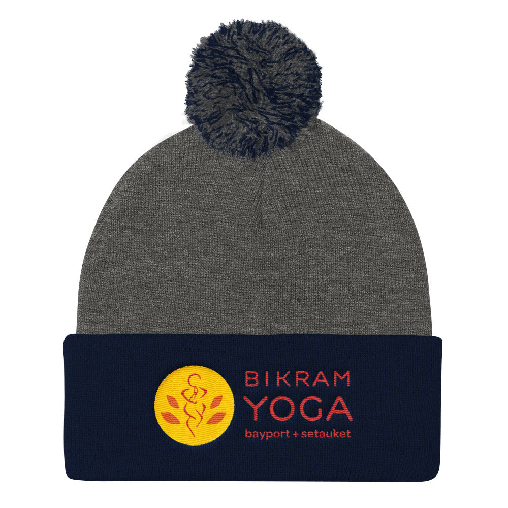 Bikram Yoga Bayport-Pom Pom Knit Cap
