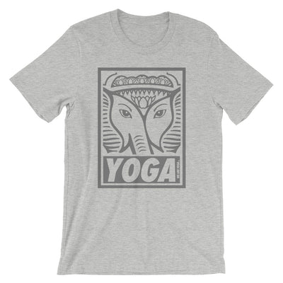 Gray Yoga Stamp Tee Shirt