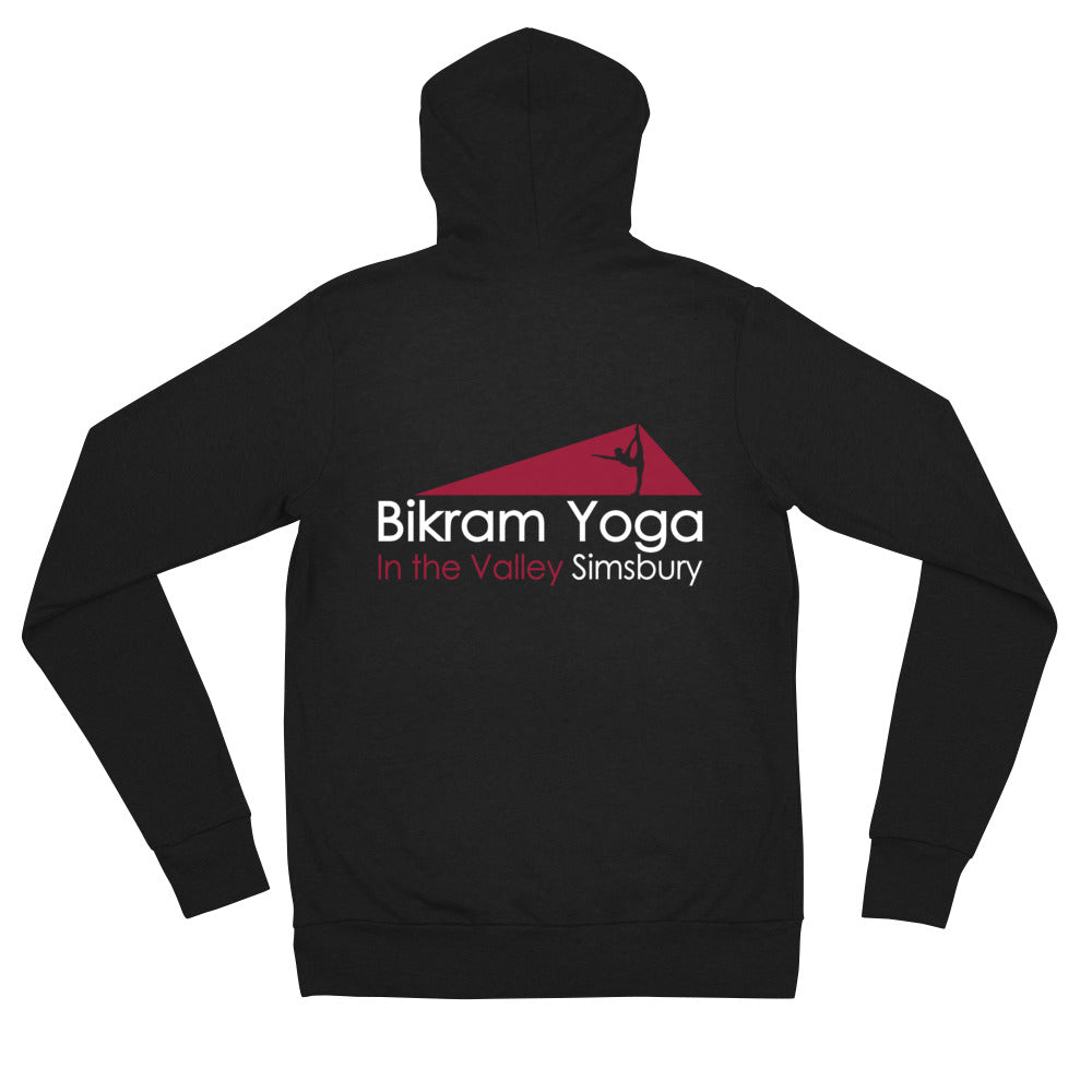 Bikram Yoga Simsbury-Unisex zip hoodie