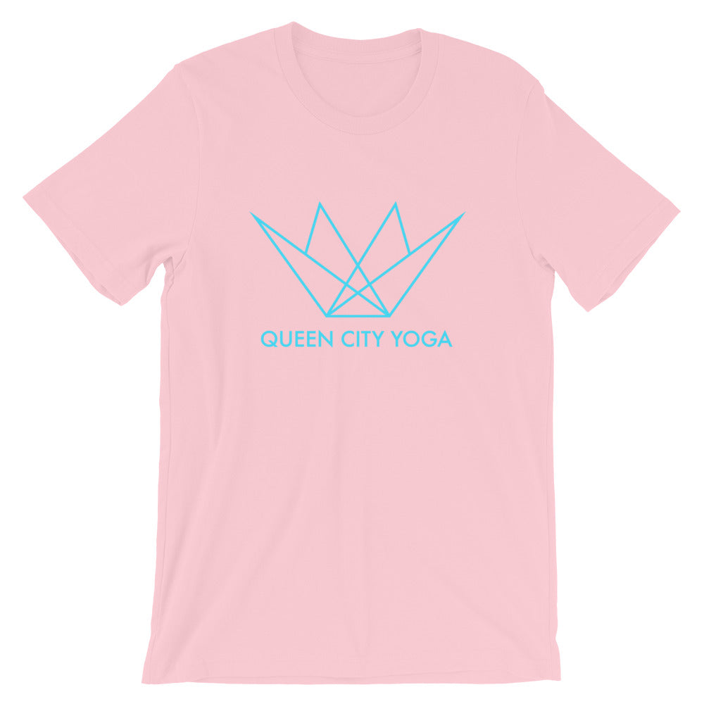 Queen City Yoga-Short - Sleeve Unisex T-Shirt