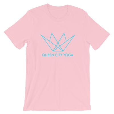 Queen City Yoga-Short - Sleeve Unisex T-Shirt