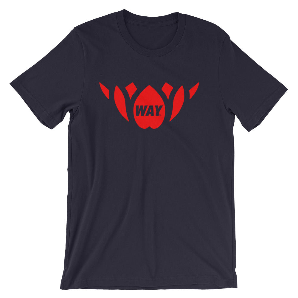 Navy + Red Lotus Team Tee