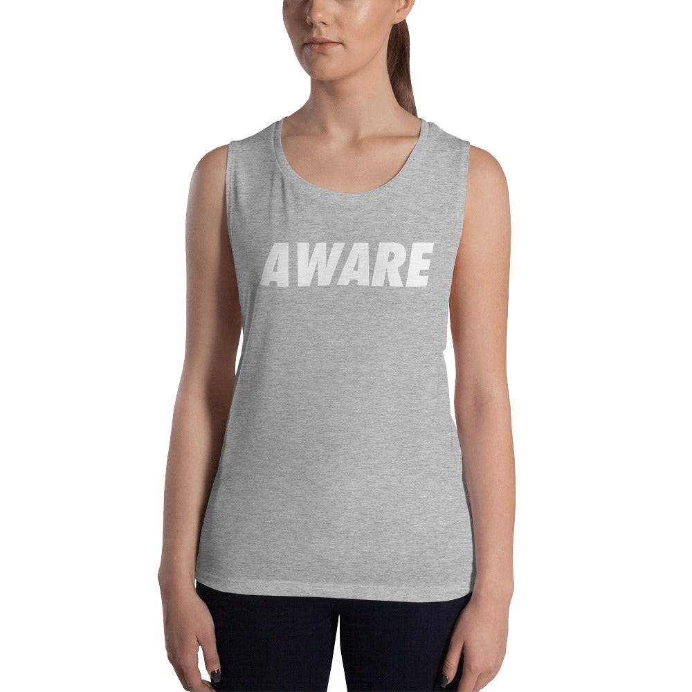 AWARE-Ladies’ Muscle Tank