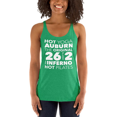 Hot Yoga Auburn-Women's Racerback Tank