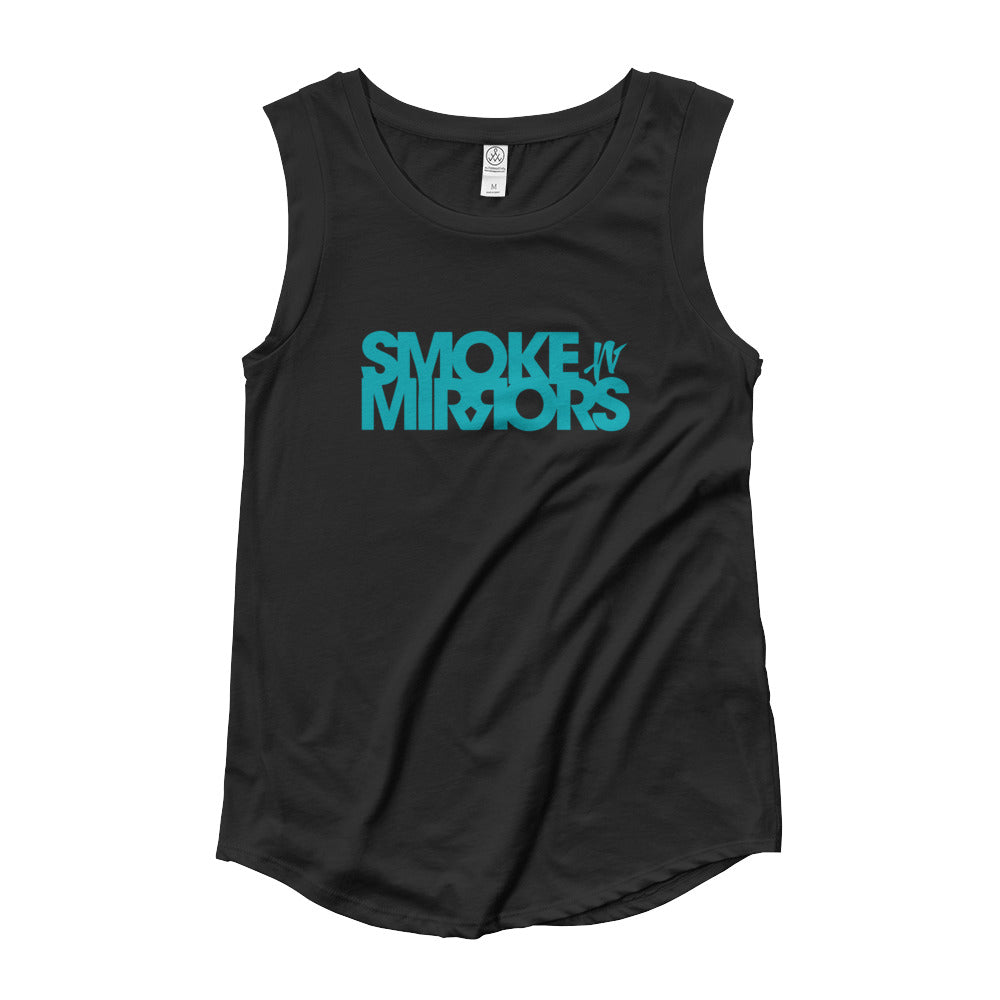 Smoke & Mirrors Fitness-Ladies’ Cap Sleeve T-Shirt