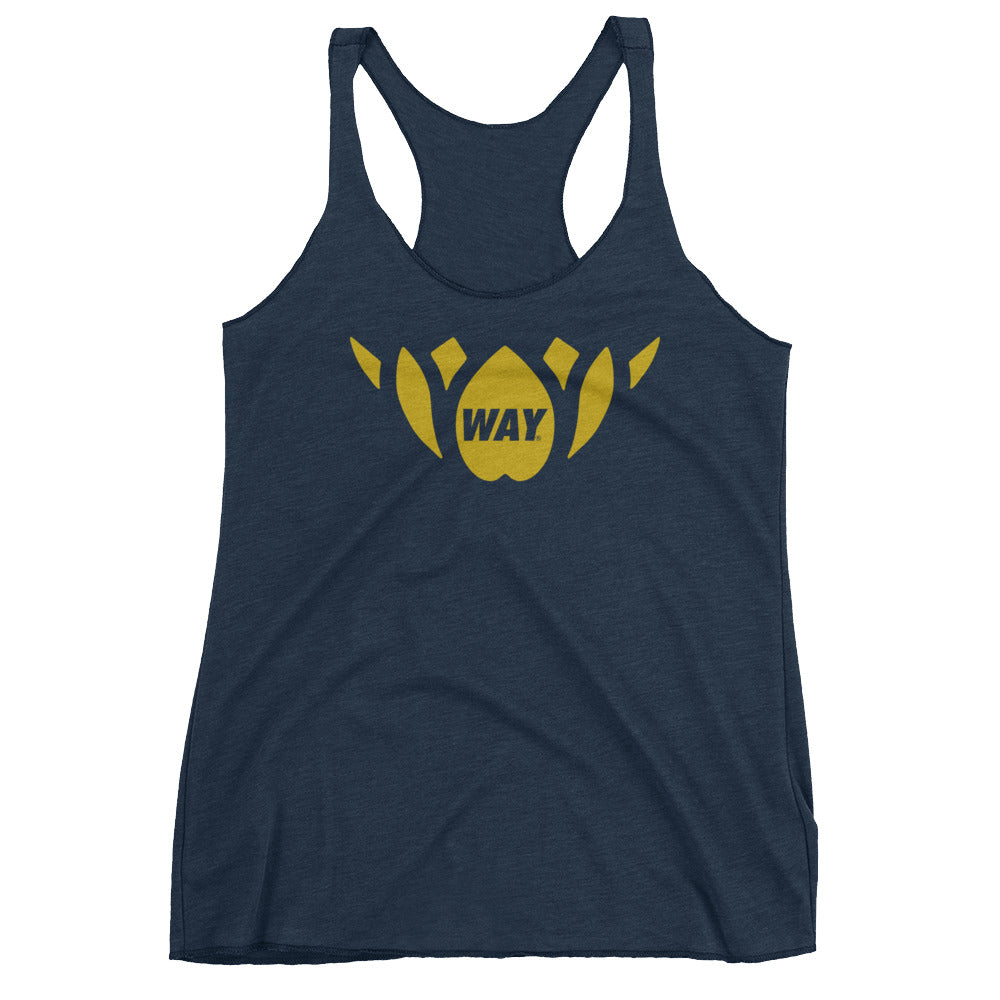 Navy + Gold Lotus Team Tank