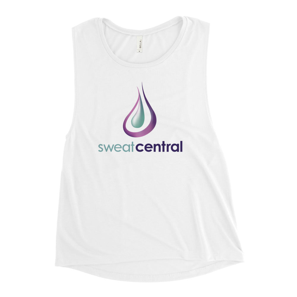 Sweat Central-Ladies’ Muscle Tank