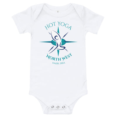 Hot Yoga North West-Baby Onesie