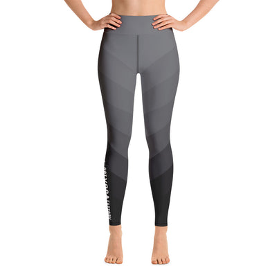 The Hot Yoga Factory-Side Logo Gray Leggings
