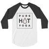 Pure Hot Yoga St. Louis-3/4 Sleeve Raglan Shirt