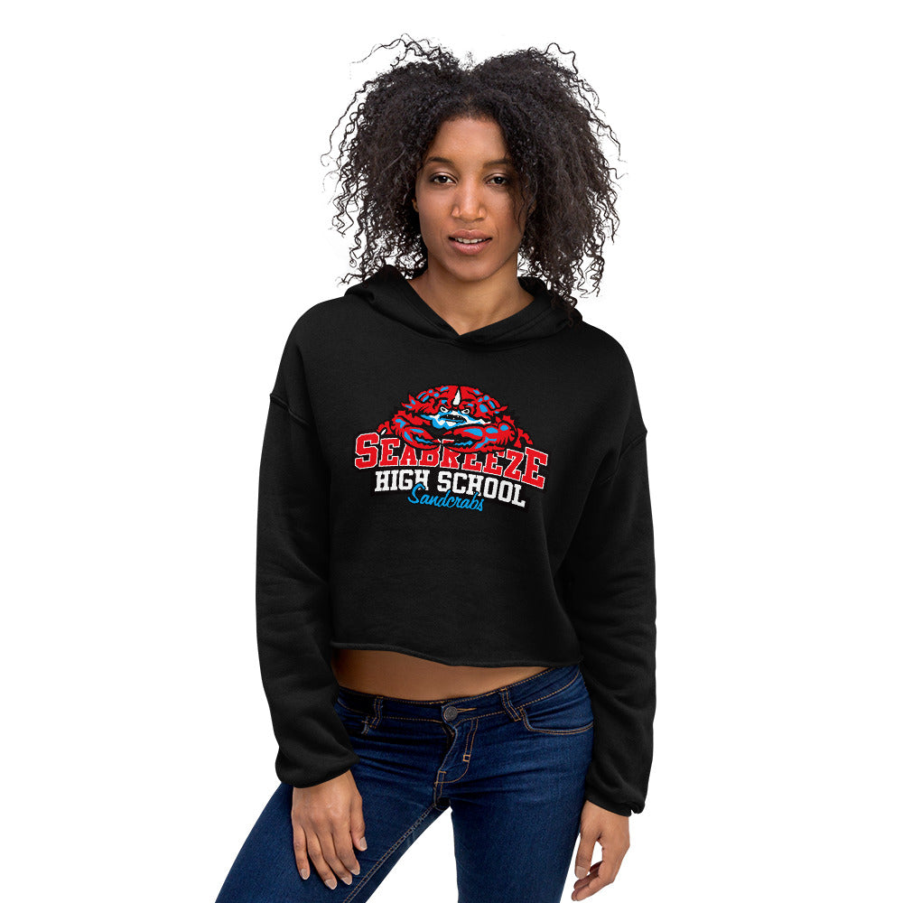 Seabreeze High School-Crop Hoodie