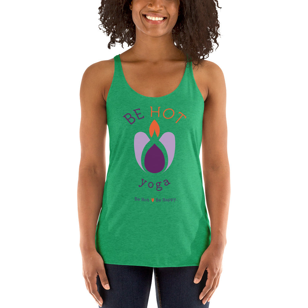 Be Hot Yoga Atlanta-Women's Racerback Tank
