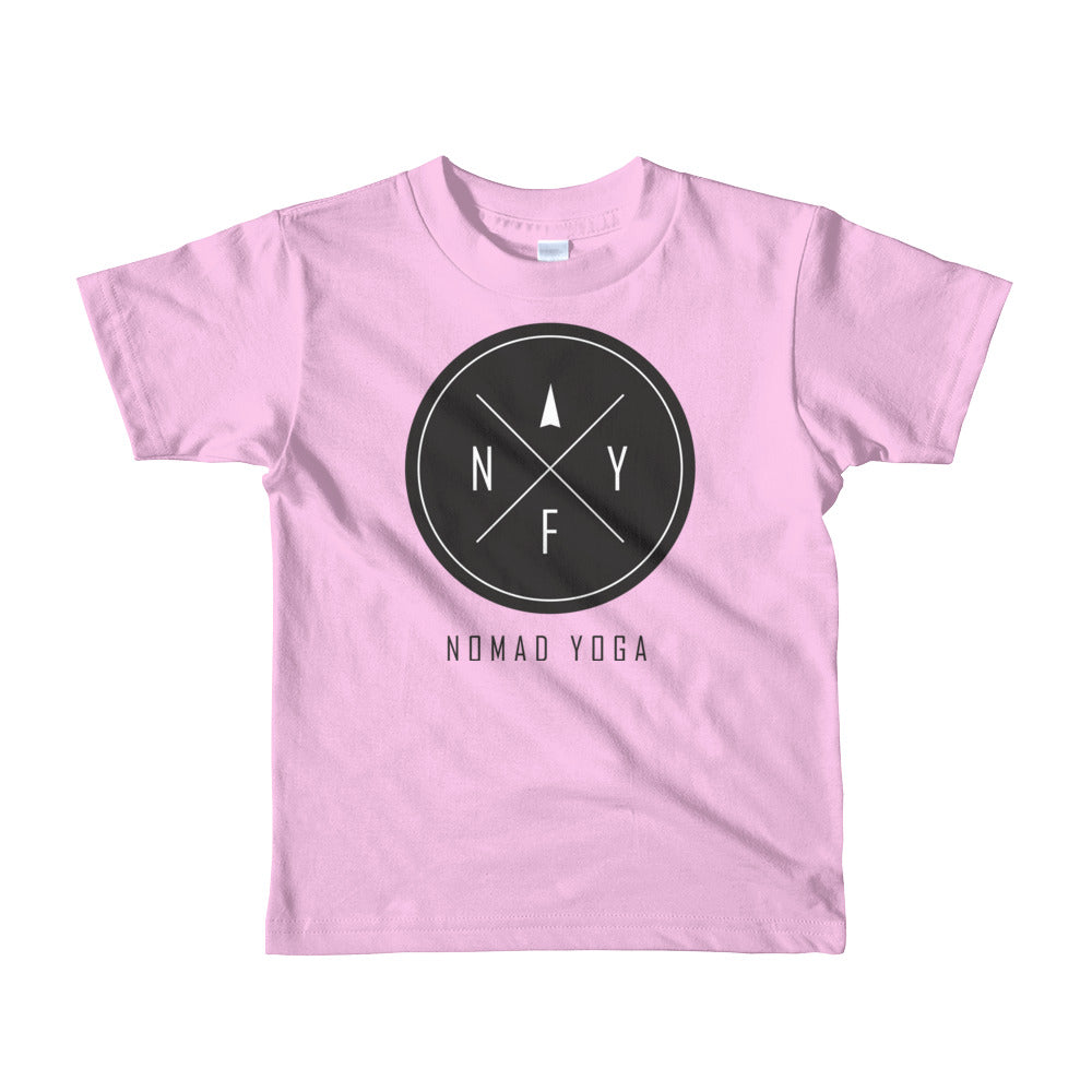 NOMAD YOGA-Short sleeve kids t-shirt