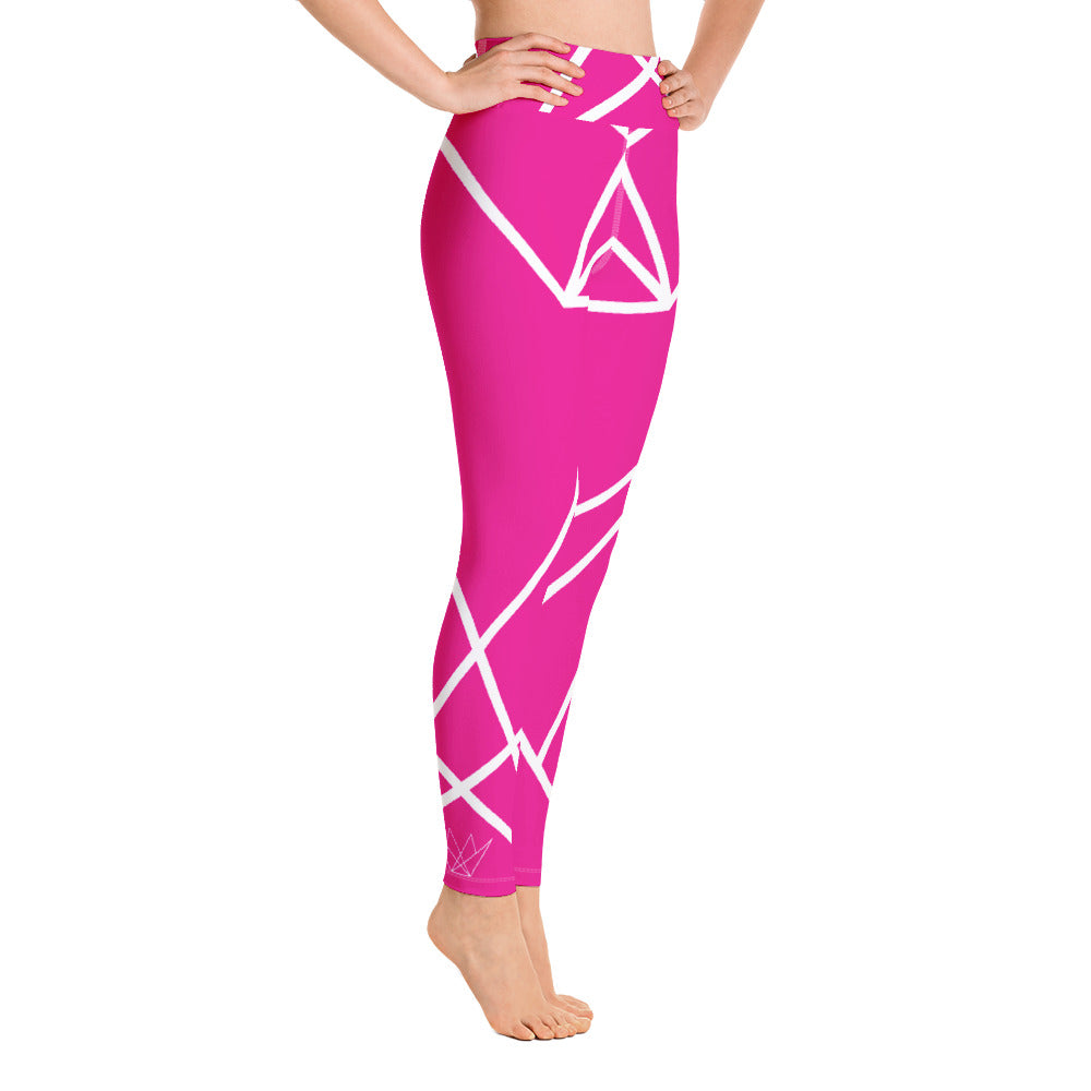 Queen City Yoga - Leggings 1 BL1 Pnk