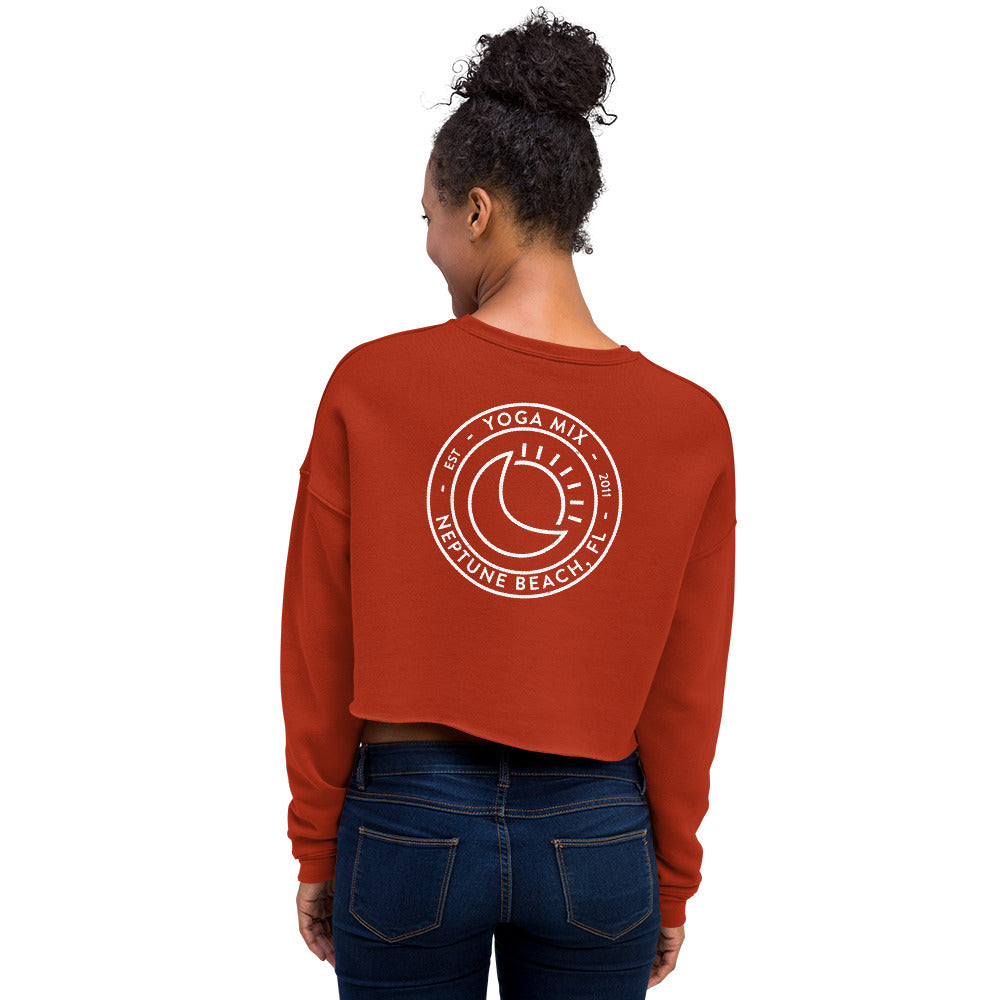 Yoga Mix-Crop Sweatshirt