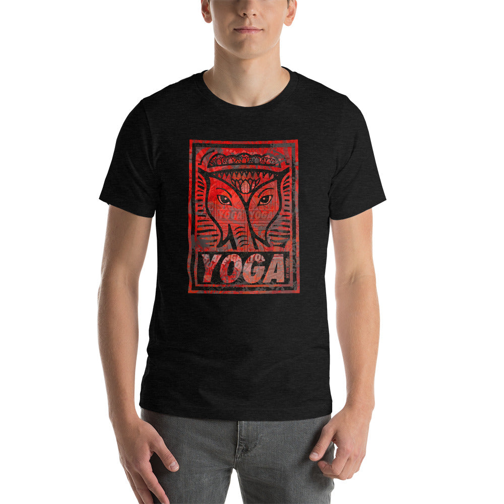 YOGA-STAMP-OB-street-2c Short-Sleeve Unisex T-Shirt