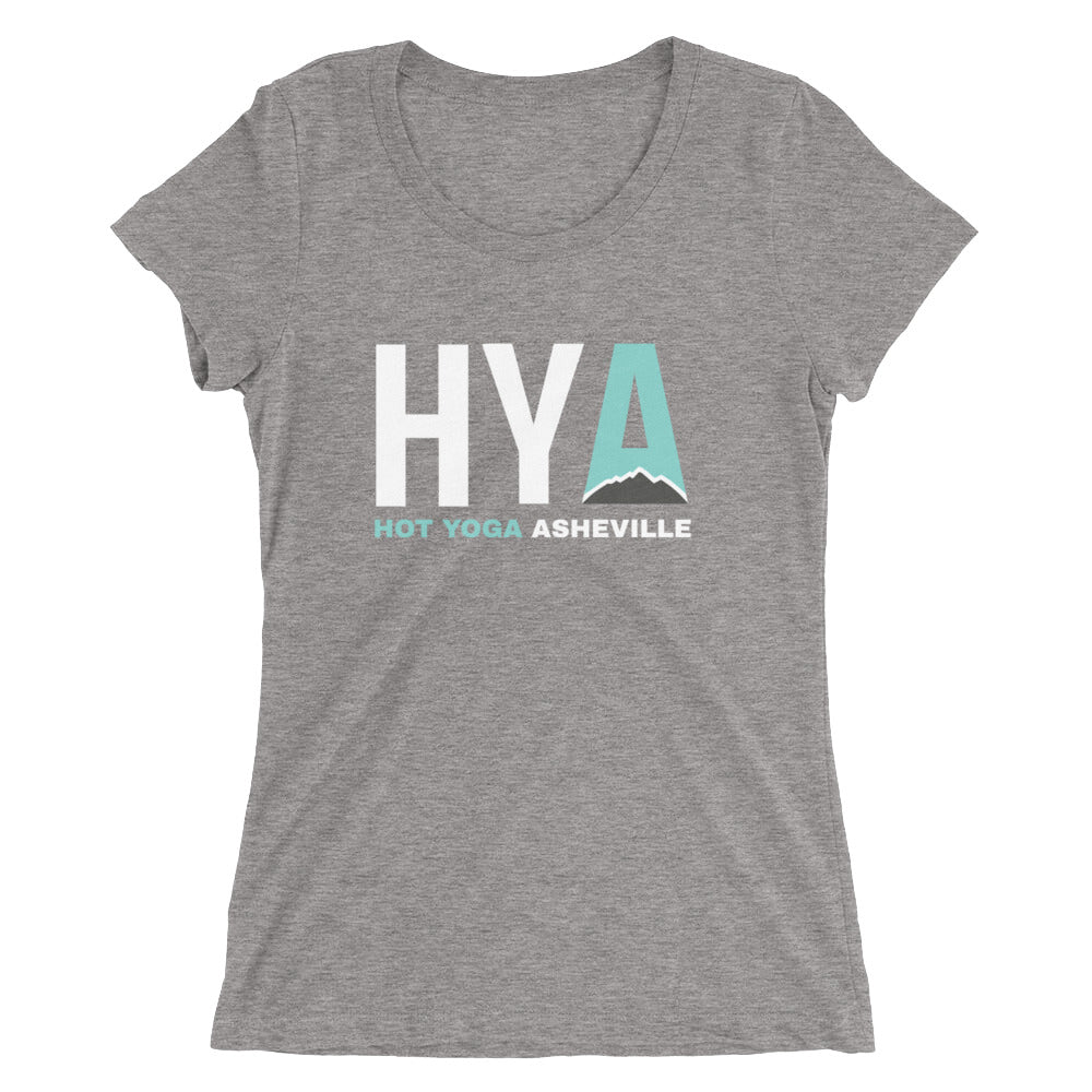 Hot Yoga Asheville-Ladies' short sleeve t-shirt