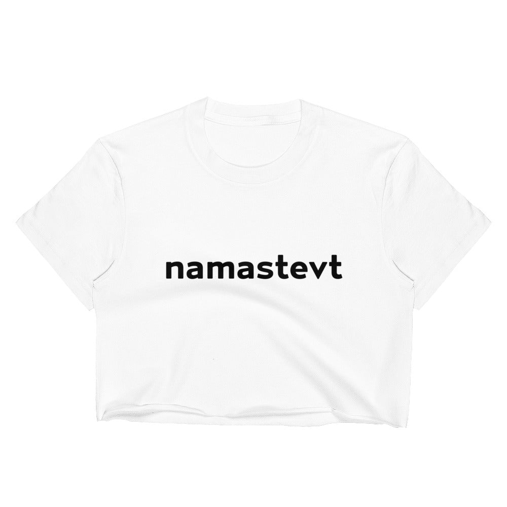 True Yoga Vermont-NamasteVT Women's Crop Top