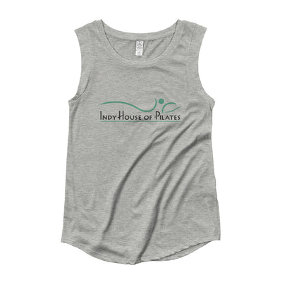 Indy House Of Pilates-Instructor Ladies’ Cap Sleeve T-Shirt